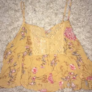 Floral tank top